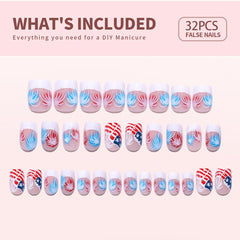 Curvlife nails on hand during application demonstrating quick comfortable fit