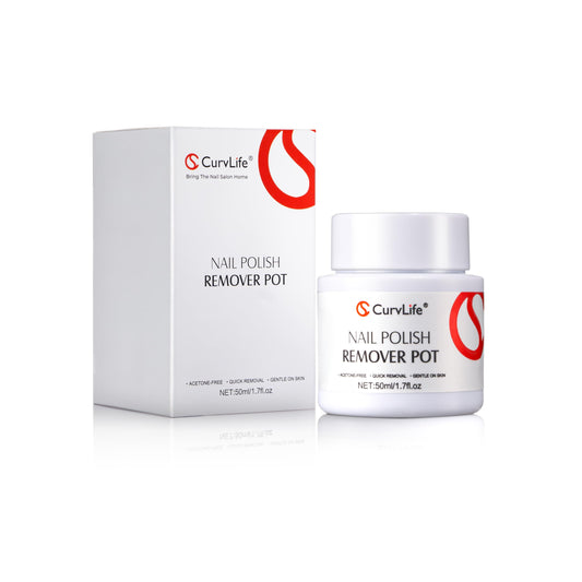 CurvLife pot front label showing product name and 50ml size benefit