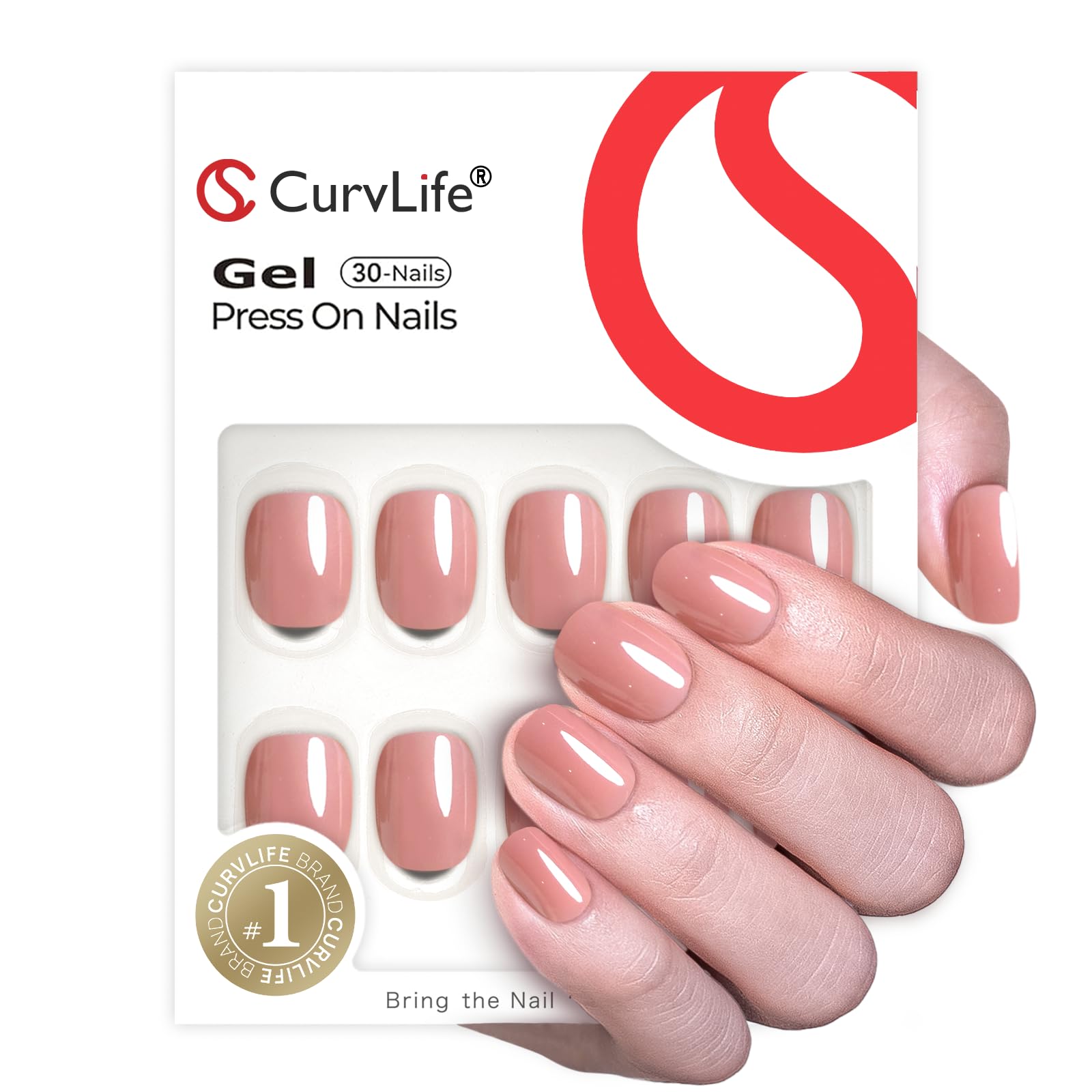 CurvLife removed nail ready for reapplication showing reusable convenience benefit
