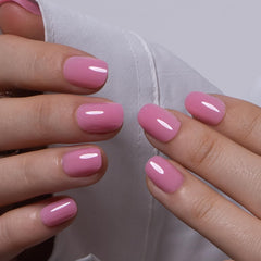 CurvLife close-up of glossy rose cloud finish showing shine