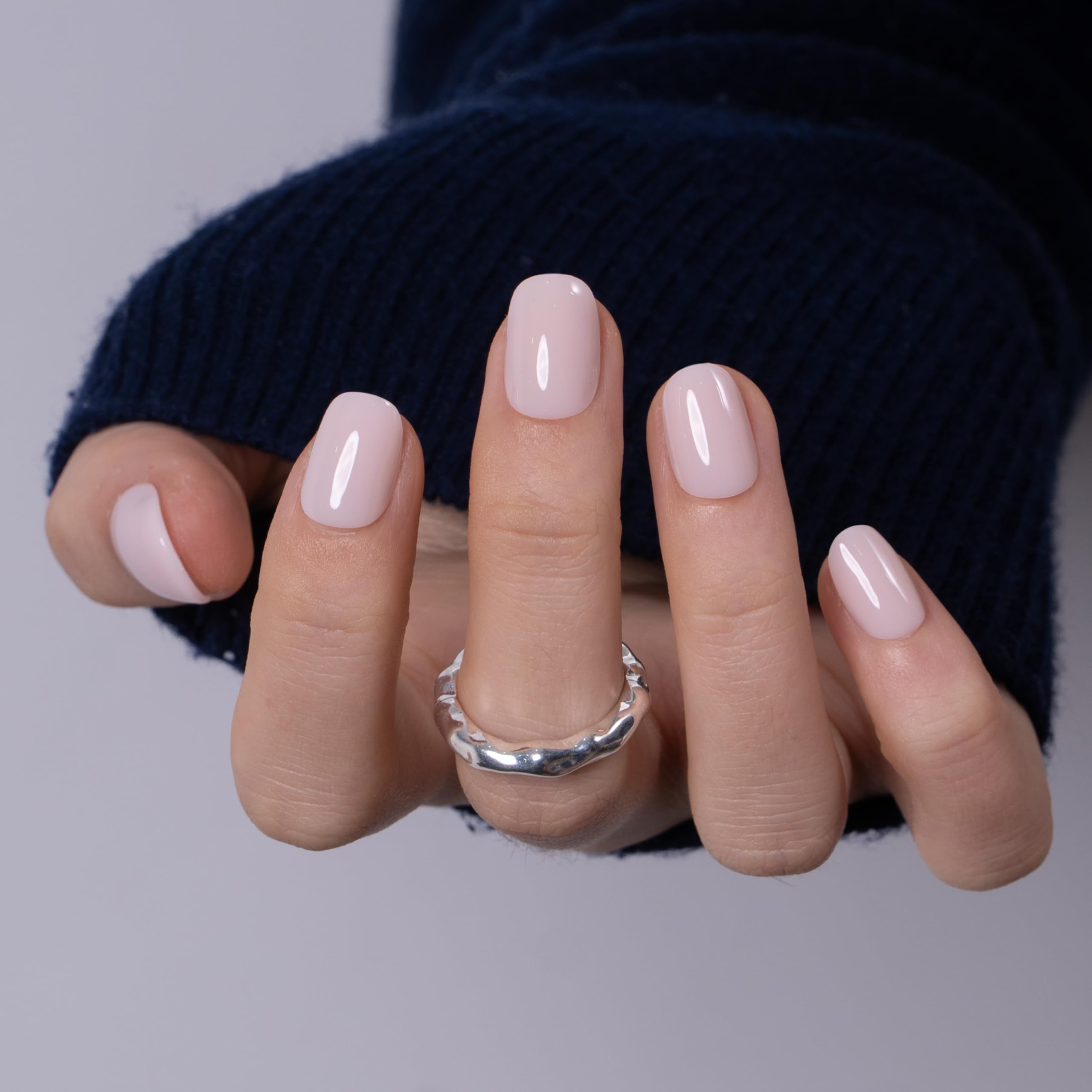 CurvLife side profile of short square tips showing natural fit and shape