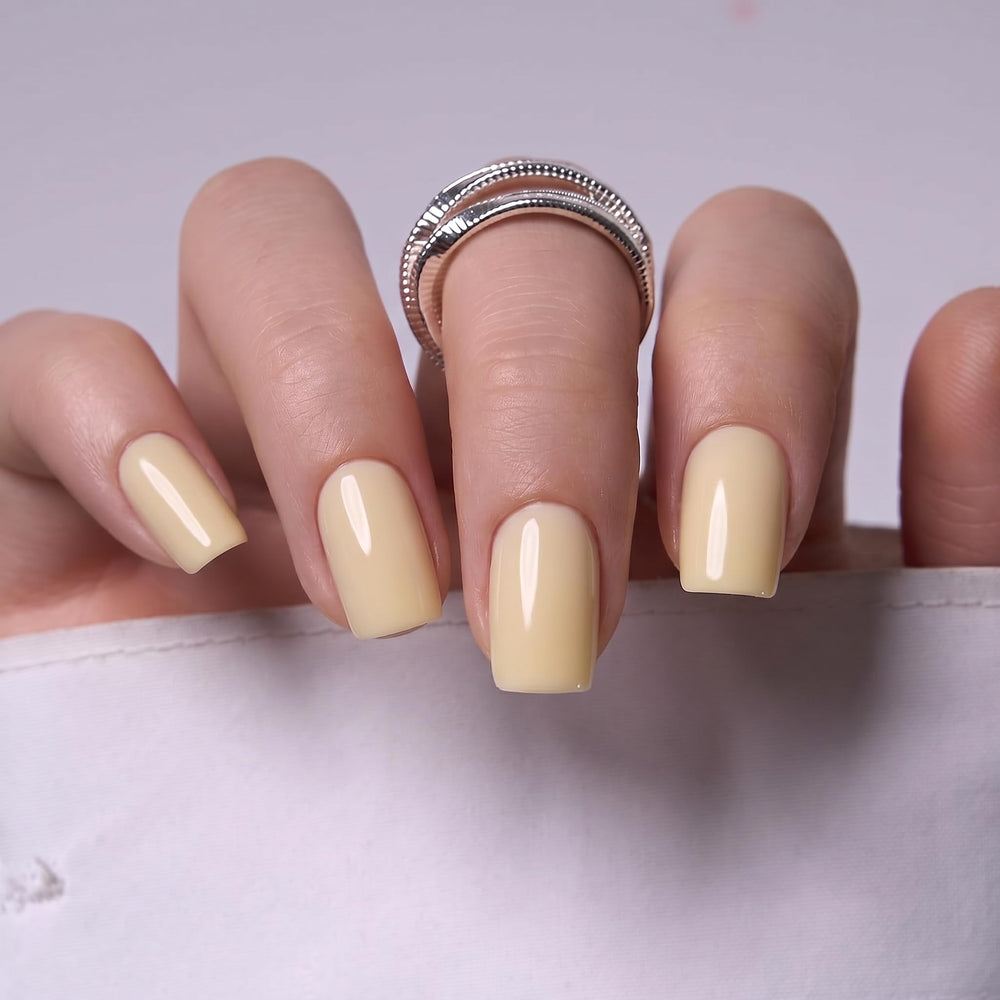 CurvLife soft gel texture close-up highlighting glossy durable finish