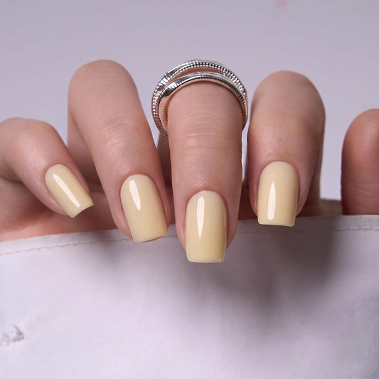 CurvLife soft gel texture close-up highlighting glossy durable finish