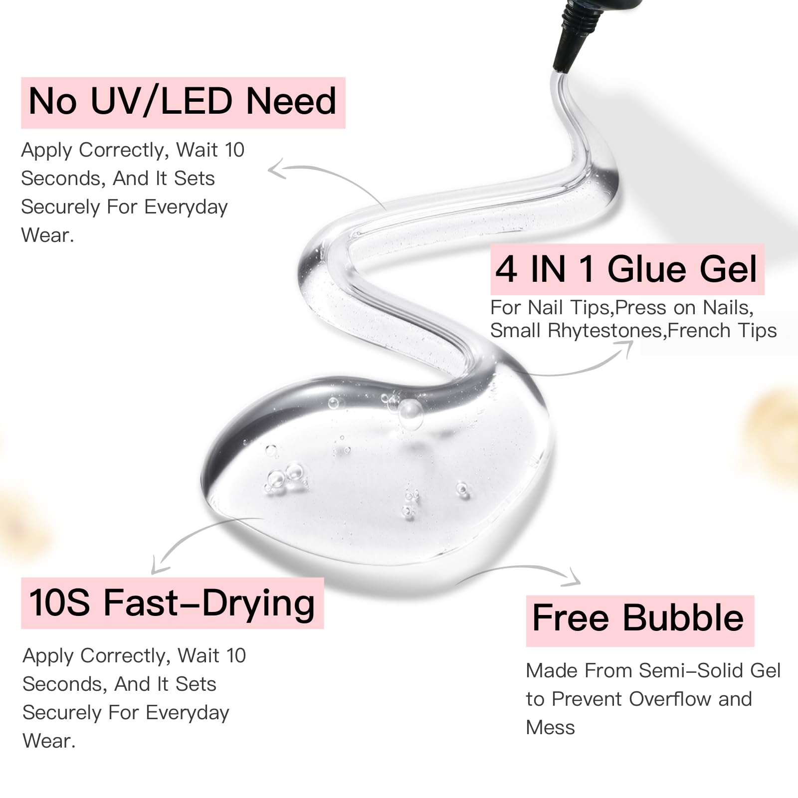 CurvLife tube close-up showing semi-solid gel texture for precise application