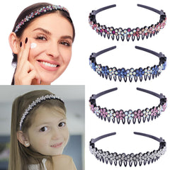 Cutewing headband worn by model showing comfortable stylish fit