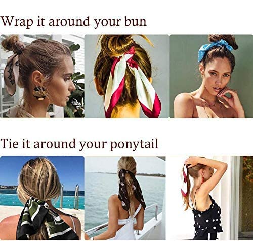 Cutewing scrunchie-scarf styled beach outfit for travel-friendly fashion