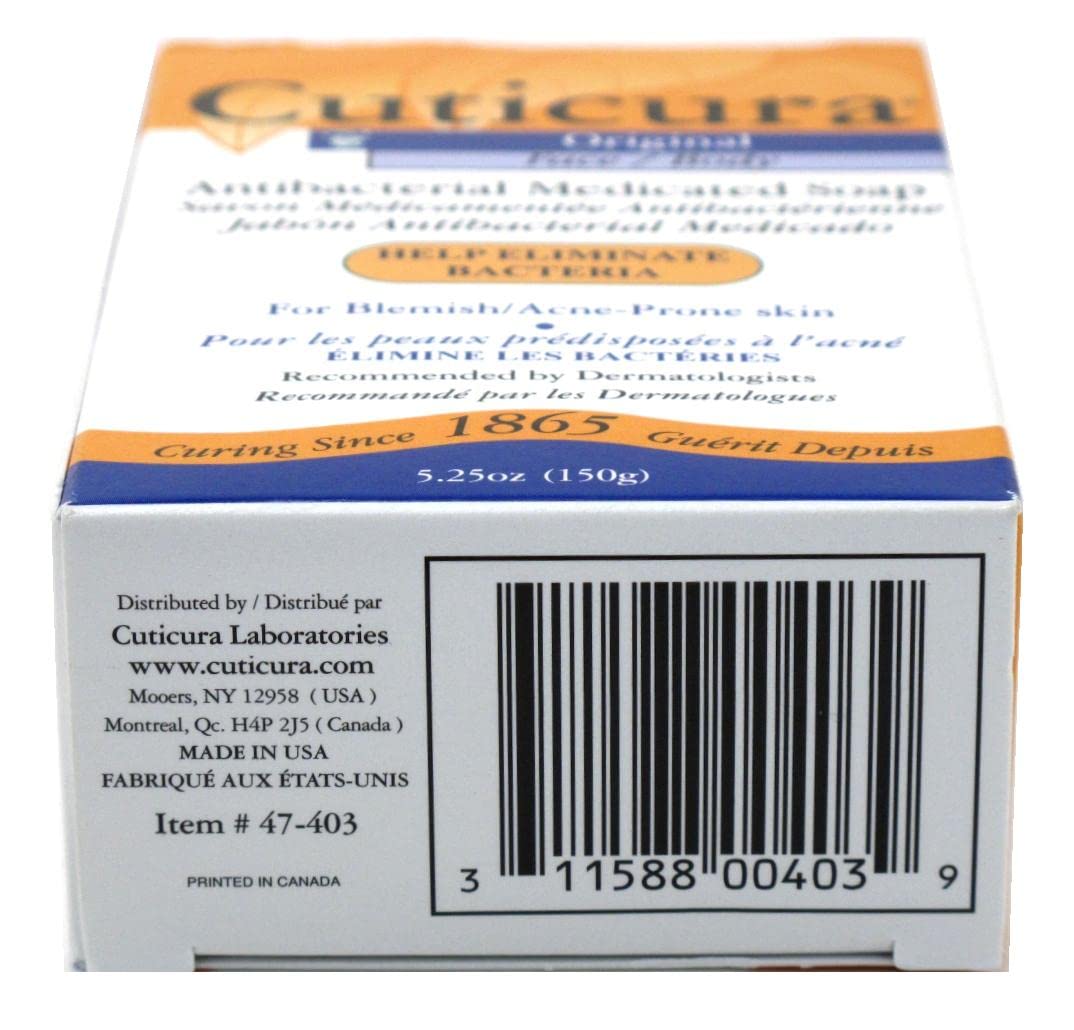 Cuticura bar in bathroom scene conveying trusted heritage and reliable benefit