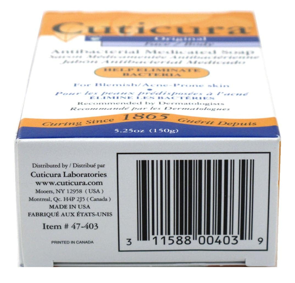 Cuticura bar in bathroom scene conveying trusted heritage and reliable benefit