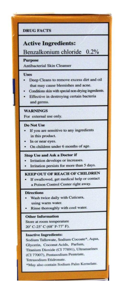 Cuticura bar on shower shelf showing convenient daily use benefit