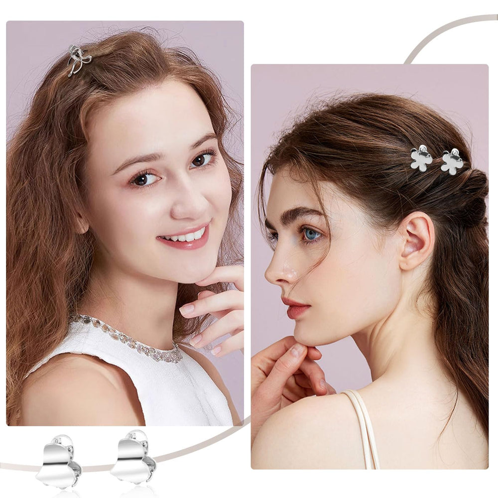 CWJCYTNSN close-up flower shaped clip highlighting decorative polish and charm