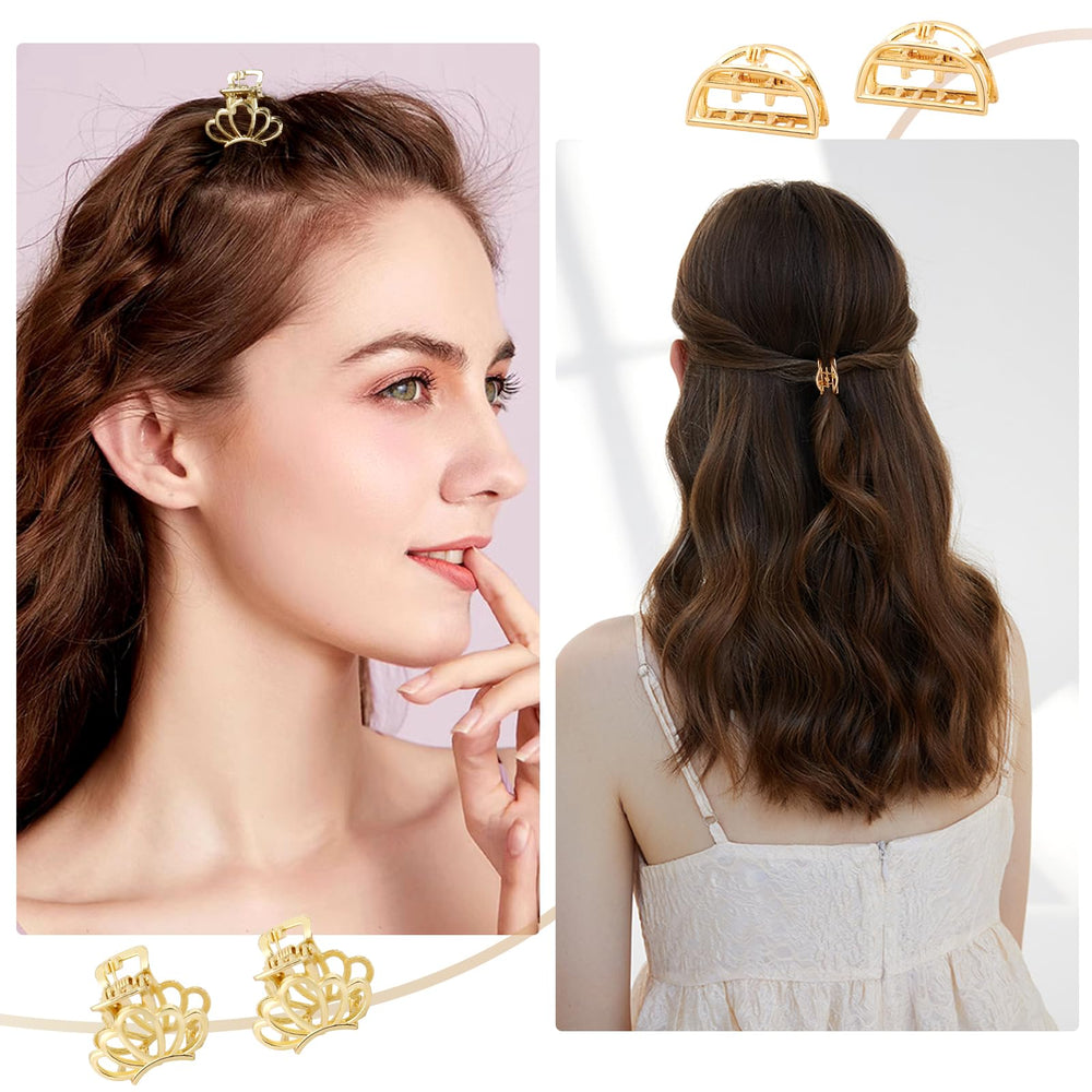 CWJCYTNSN close-up of flower heart and crown clip shapes for decorative accents