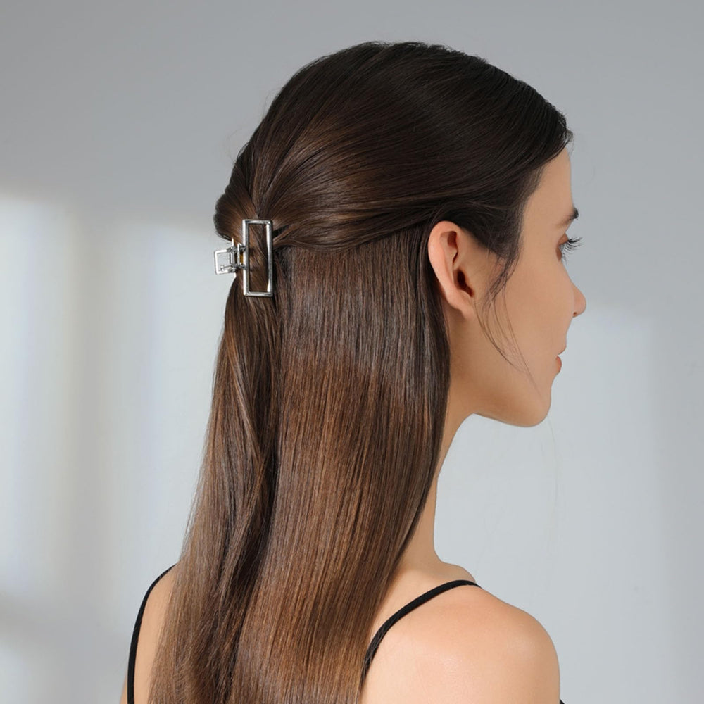 CWJCYTNSN worn in half-up hairstyle offering a tidy, non-slip hold