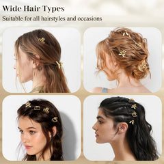 CWJCYTNSN several clips securing thick hair showing strong hold benefit