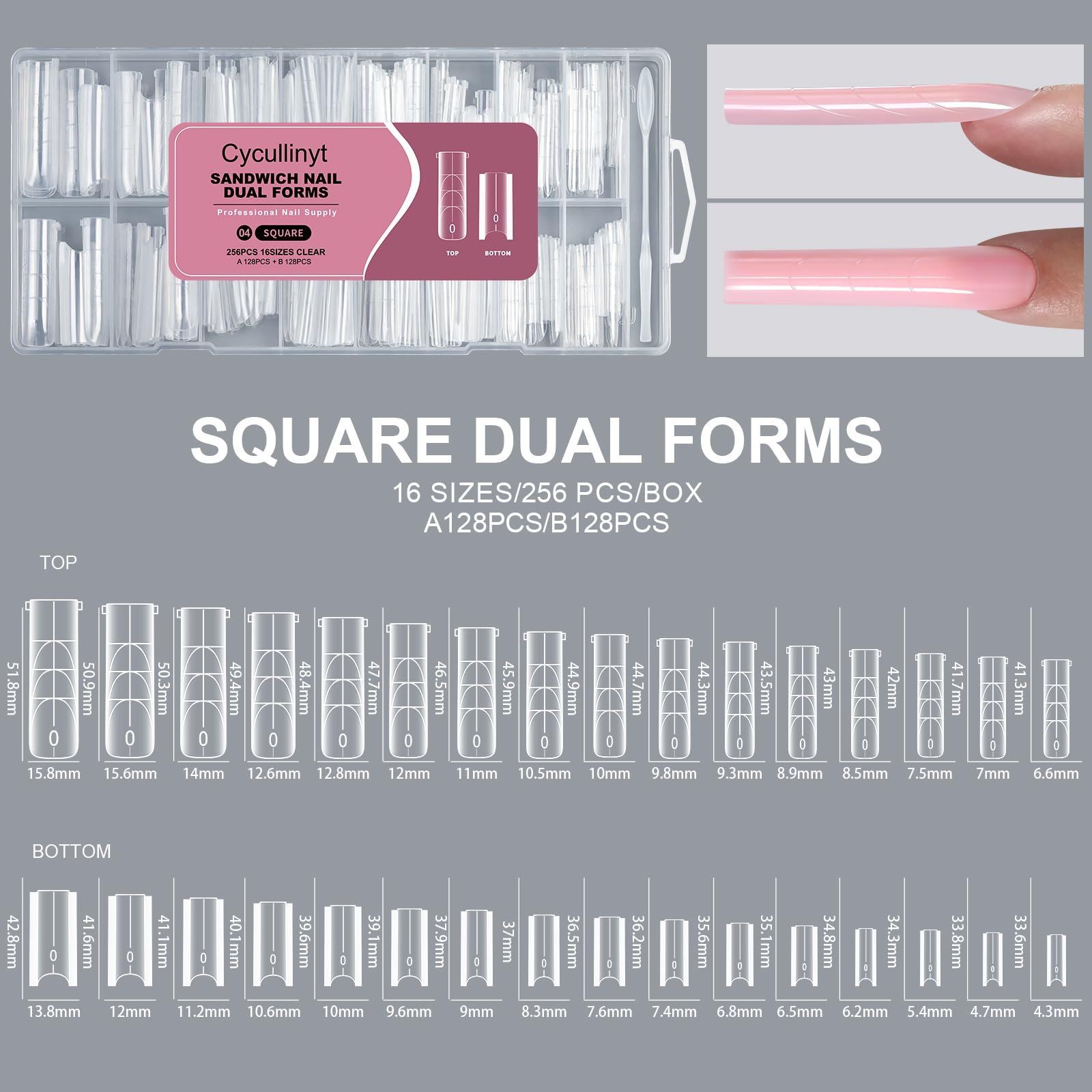 Cycullinyt forms in use on hand for faster, cleaner application