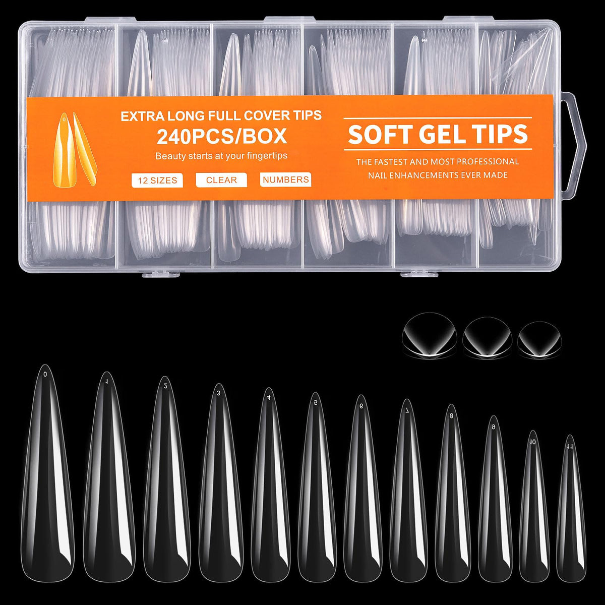 Cycullinyt front packaging of 240pcs set showing complete kit benefits