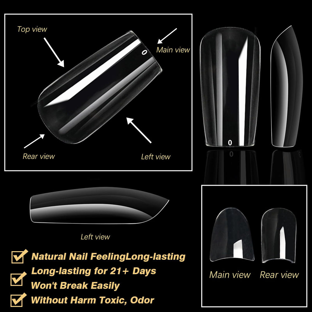 Cycullinyt soft gel tip bending to show flexibility and reduced cracking benefit