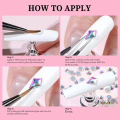 Cycullinyt nail application example showing professional-looking shine
