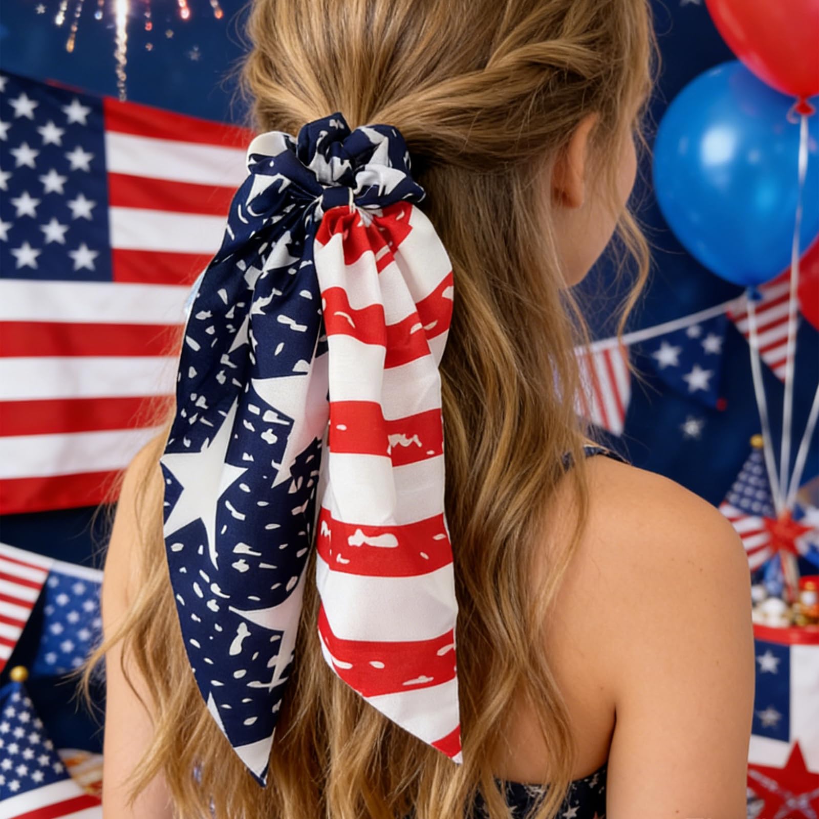 CYian ribbon streamers close-up displaying decorative movement and added flair
