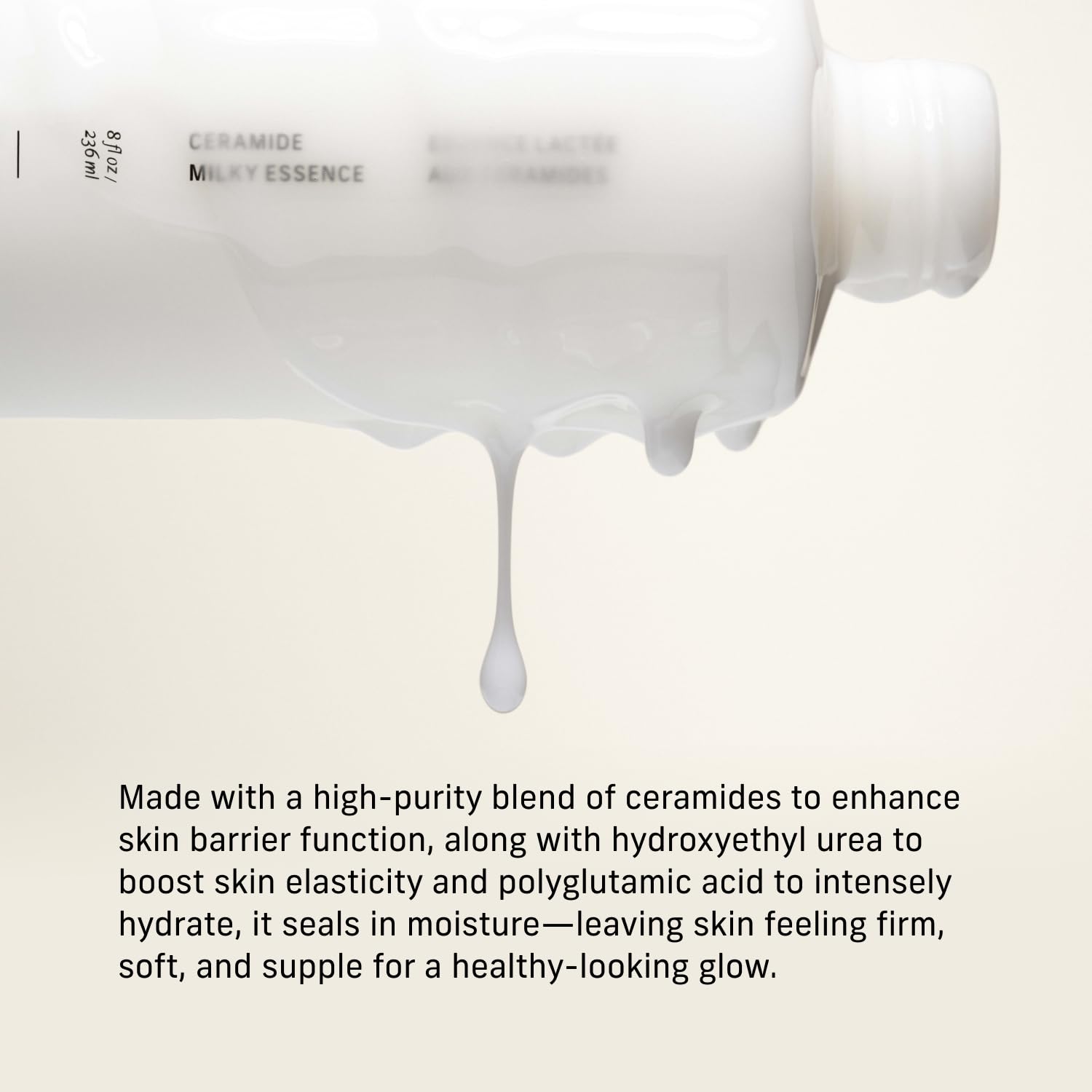 CYKLAR pump dispensing lotion showing controlled dose and easy application