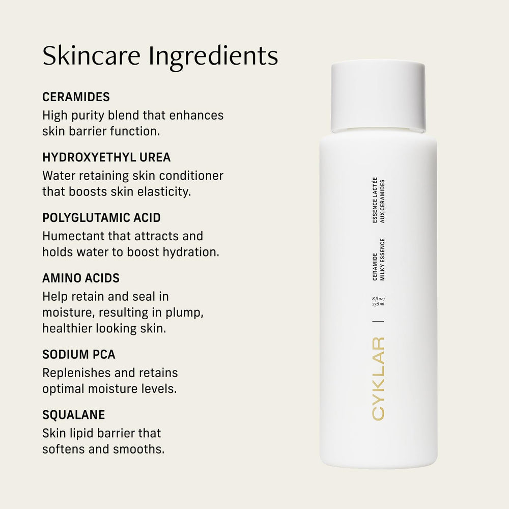 CYKLAR bottle held in hand to show 8 fl oz size and travel-friendly benefit
