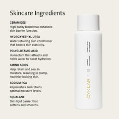 CYKLAR bottle held in hand to show 8 fl oz size and travel-friendly benefit