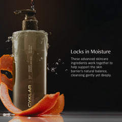CYKLAR silky lather close-up illustrating smooth foam and gentle cleansing