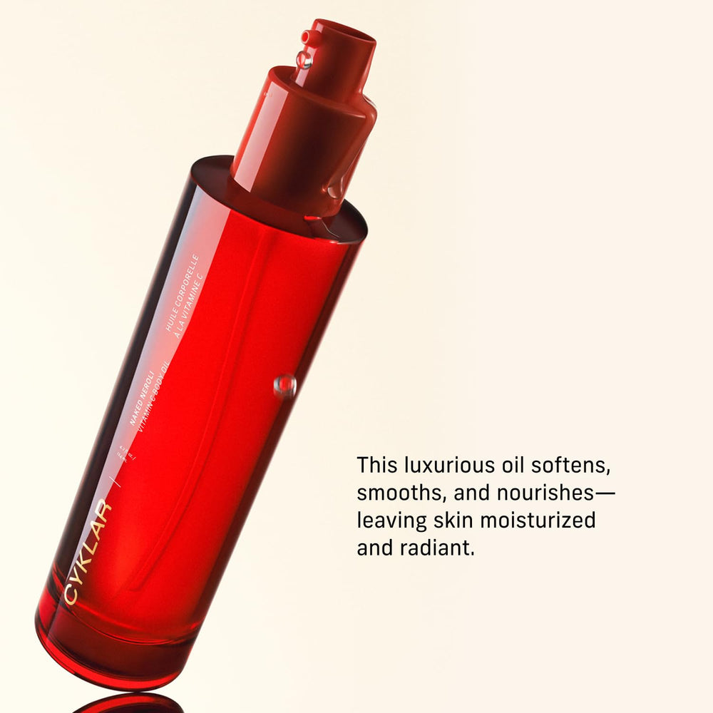 CYKLAR oil texture droplet demonstrating lightweight quick absorption