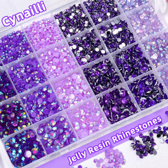 Cynailli included tweezer and picking pencil for precise gem placement