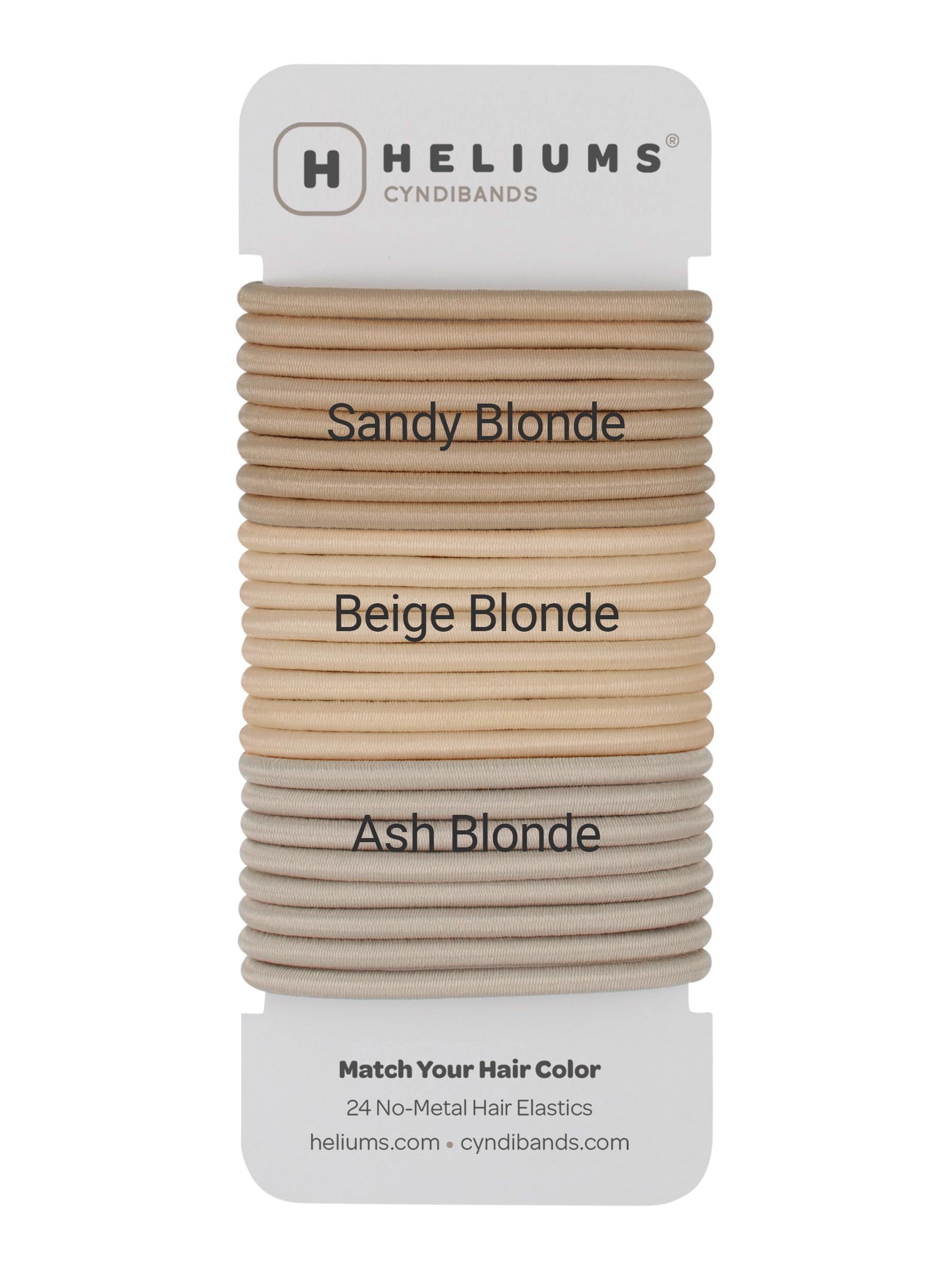 Cyndibands fabric-coated close-up highlighting soft texture and hair protection