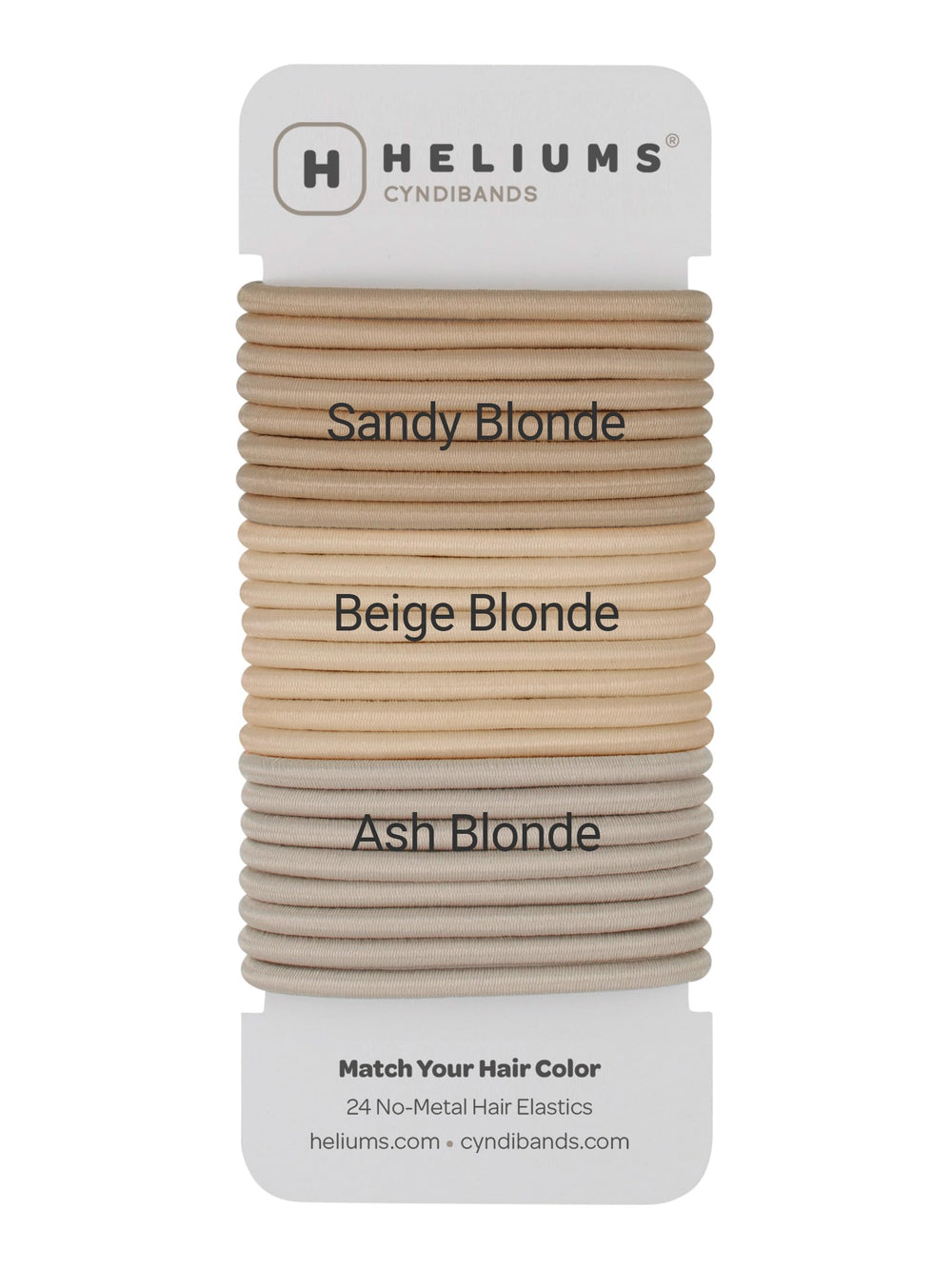 Cyndibands fabric-coated close-up highlighting soft texture and hair protection