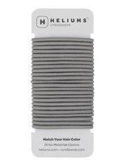 Cyndibands front pack showing 24 gray no-damage hair ties for easy replacement