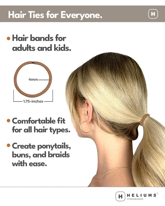 Cyndibands close-up of fabric-coated elastic showing smooth texture and gentle grip