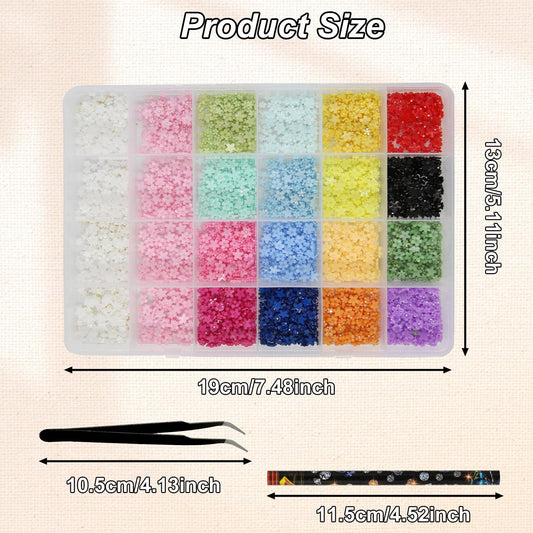 CYUXING close-up of resin flower texture highlighting smooth finish and color retention