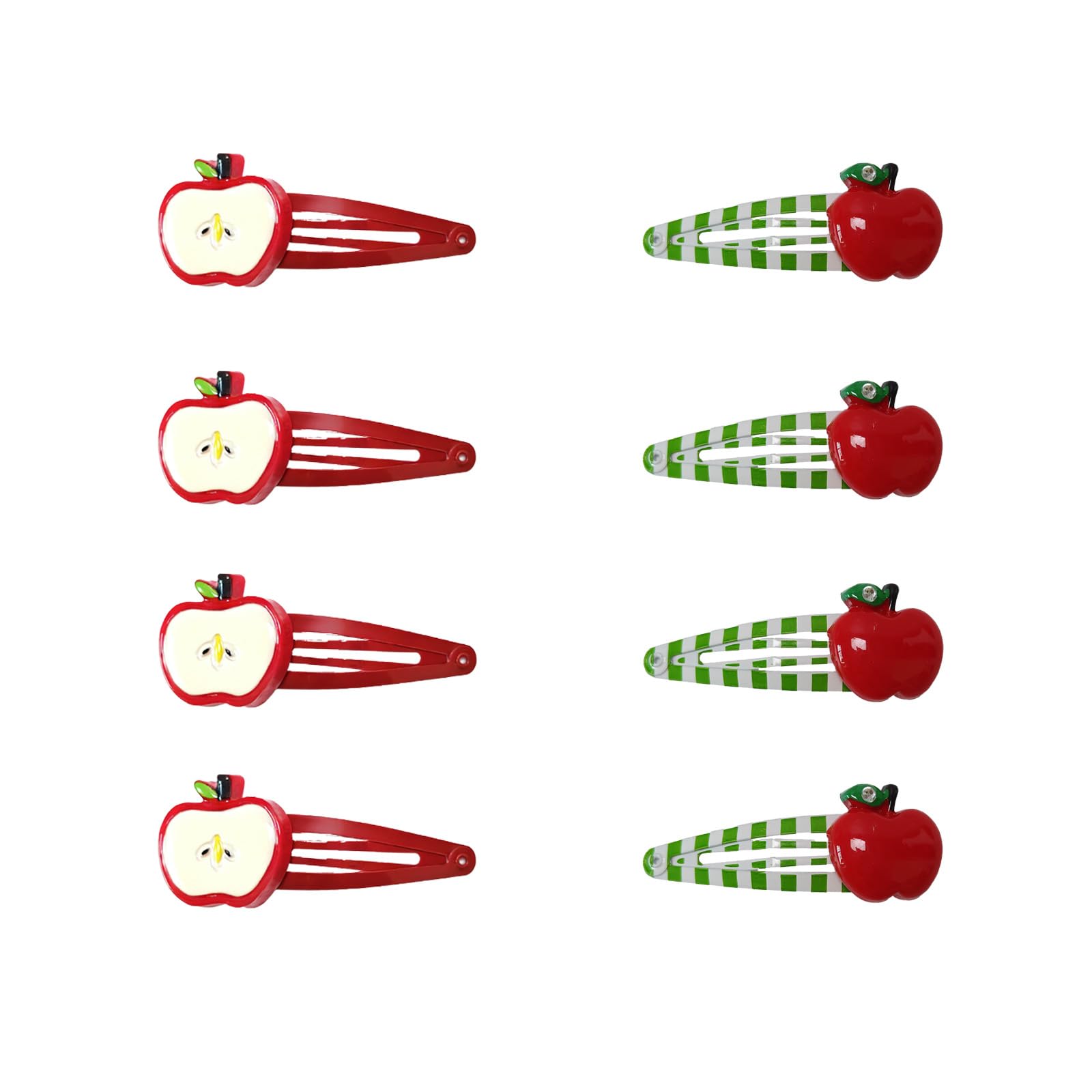CZMZHFC front packaging showing eight apple clips and simple eco packaging benefit