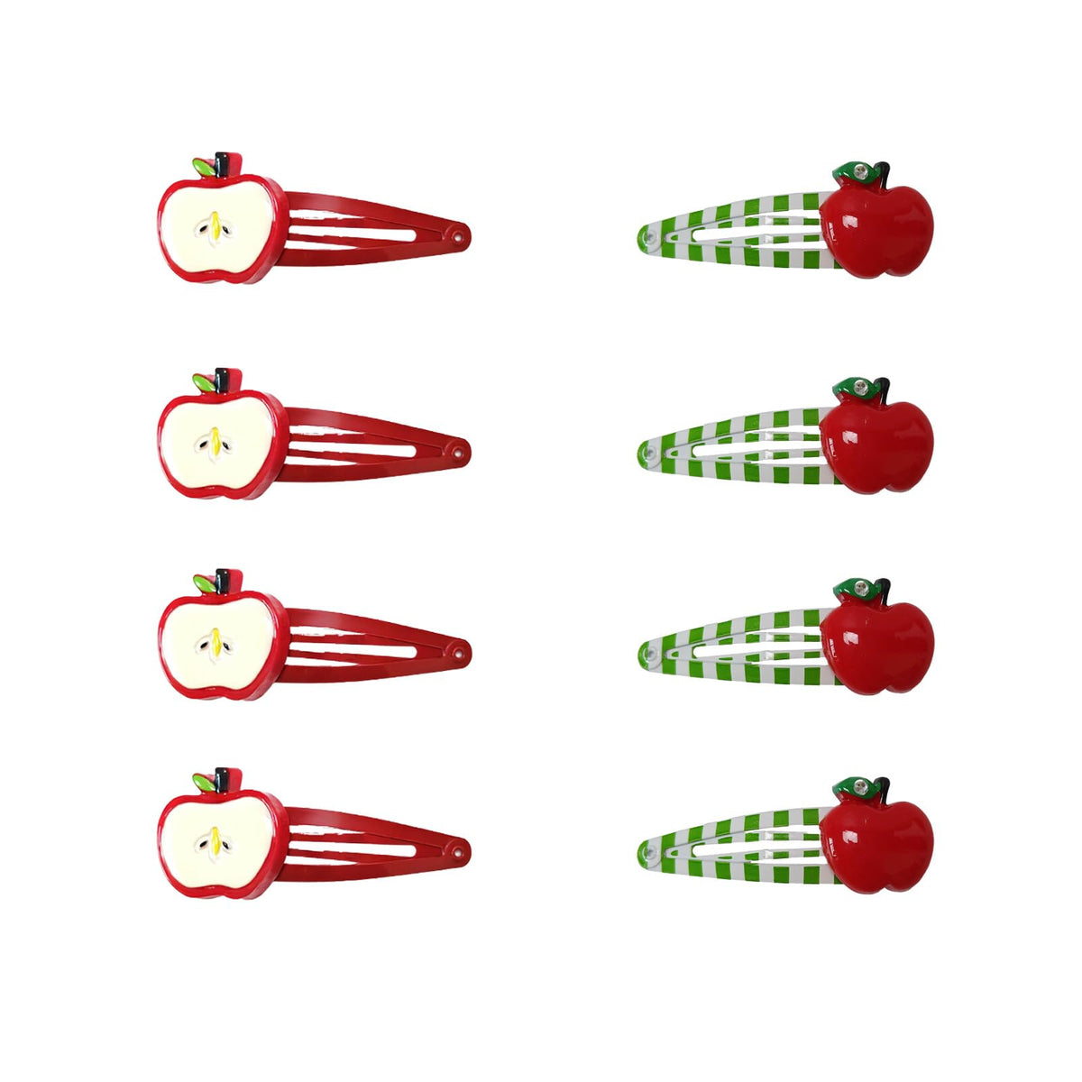 CZMZHFC front packaging showing eight apple clips and simple eco packaging benefit