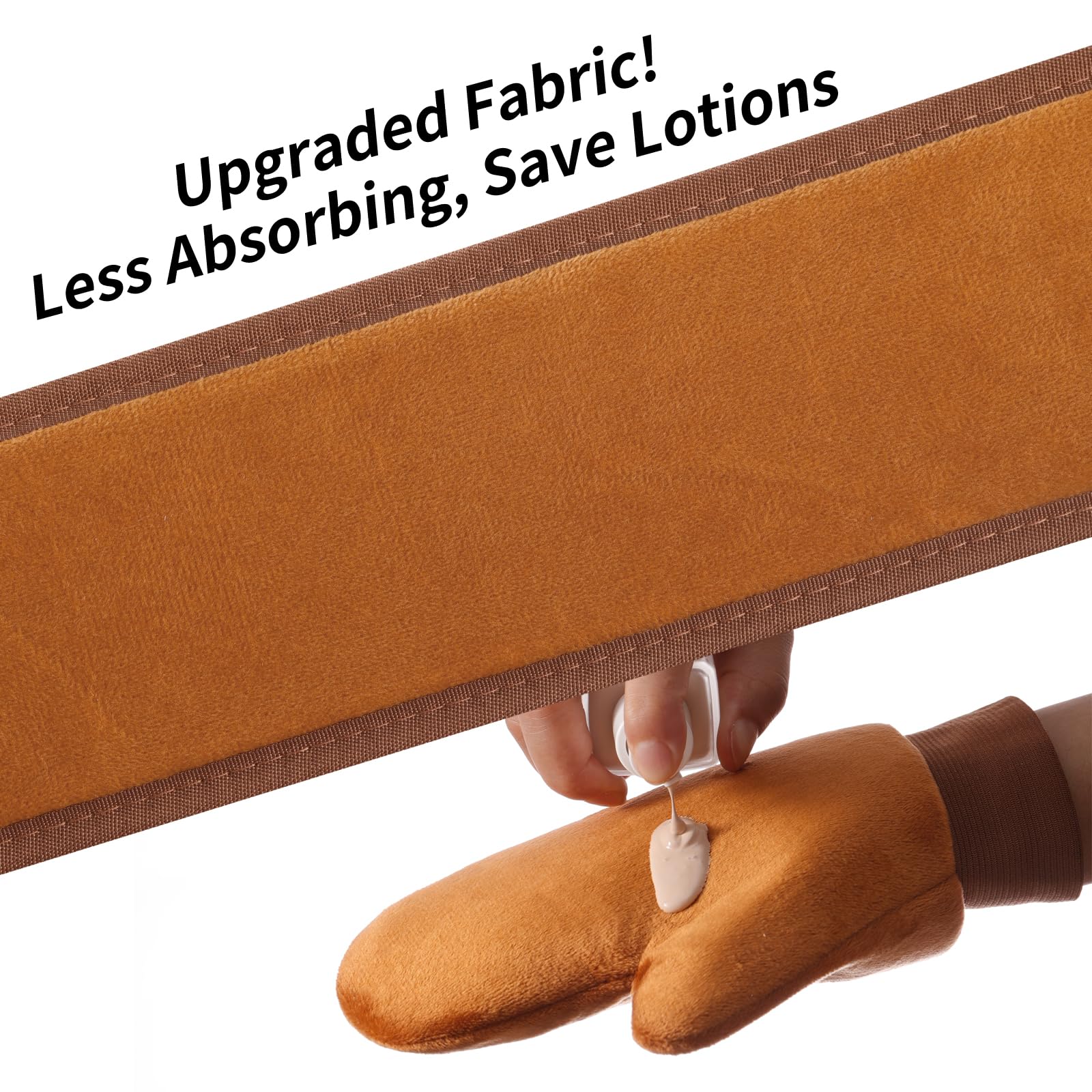 CZZXI back applicator handle detail showing dual handles for controlled solo use benefit