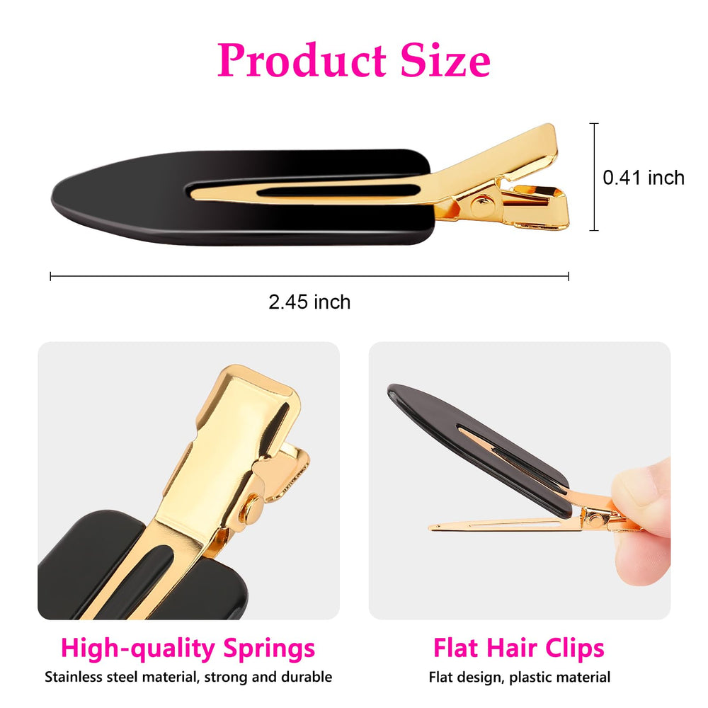 D clip golden handle closeup highlighting sturdy metal detail and improved grip comfort