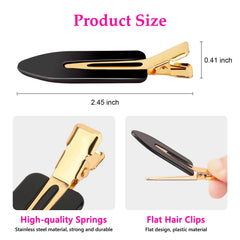 D clip golden handle closeup highlighting sturdy metal detail and improved grip comfort