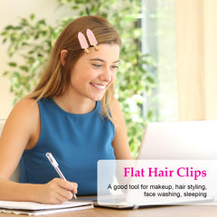 D brand clip on bathroom counter in styling scene, convenient for daily routines