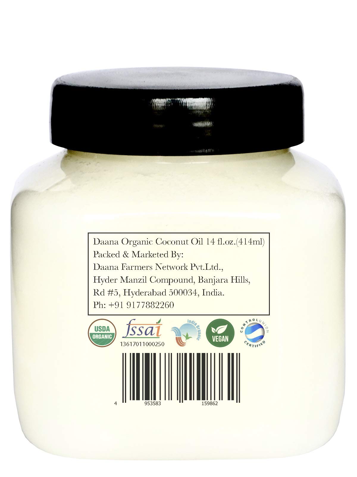 DAANA used as hair treatment showing glossy hydrated strands