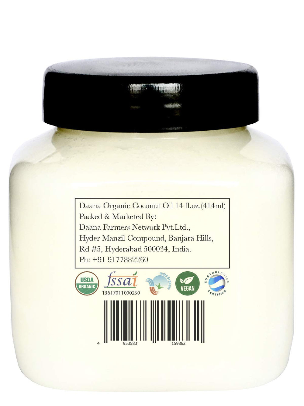 DAANA used as hair treatment showing glossy hydrated strands