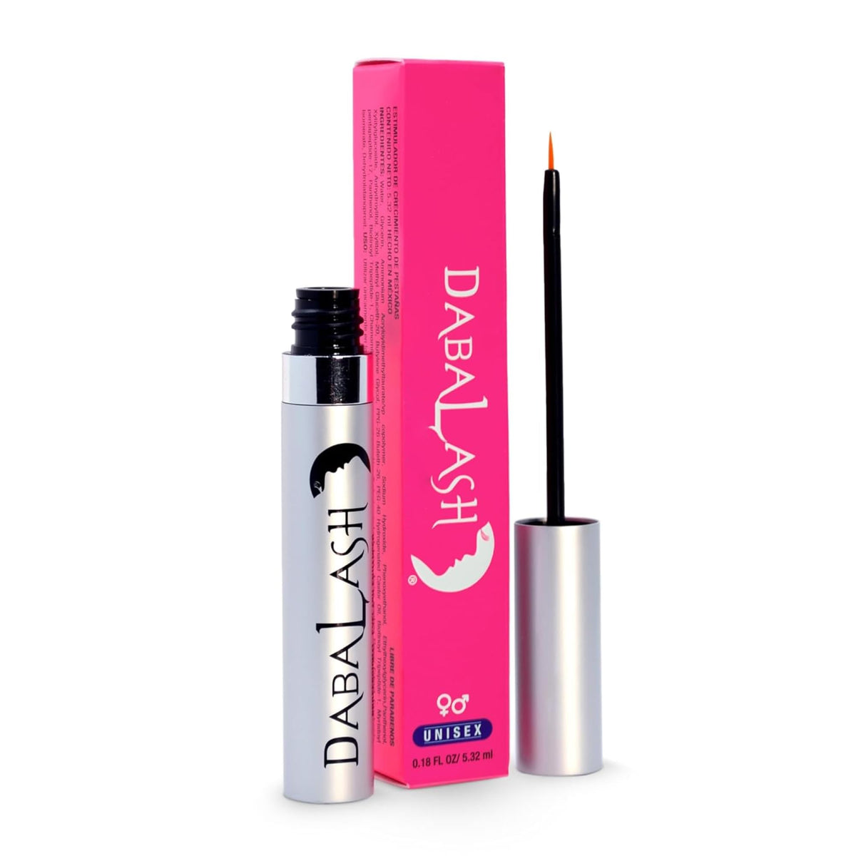 Dabalash front packaging showing product and brand benefits