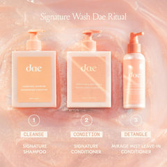 DAE duo on bathroom shelf styling for daily routine inspiration