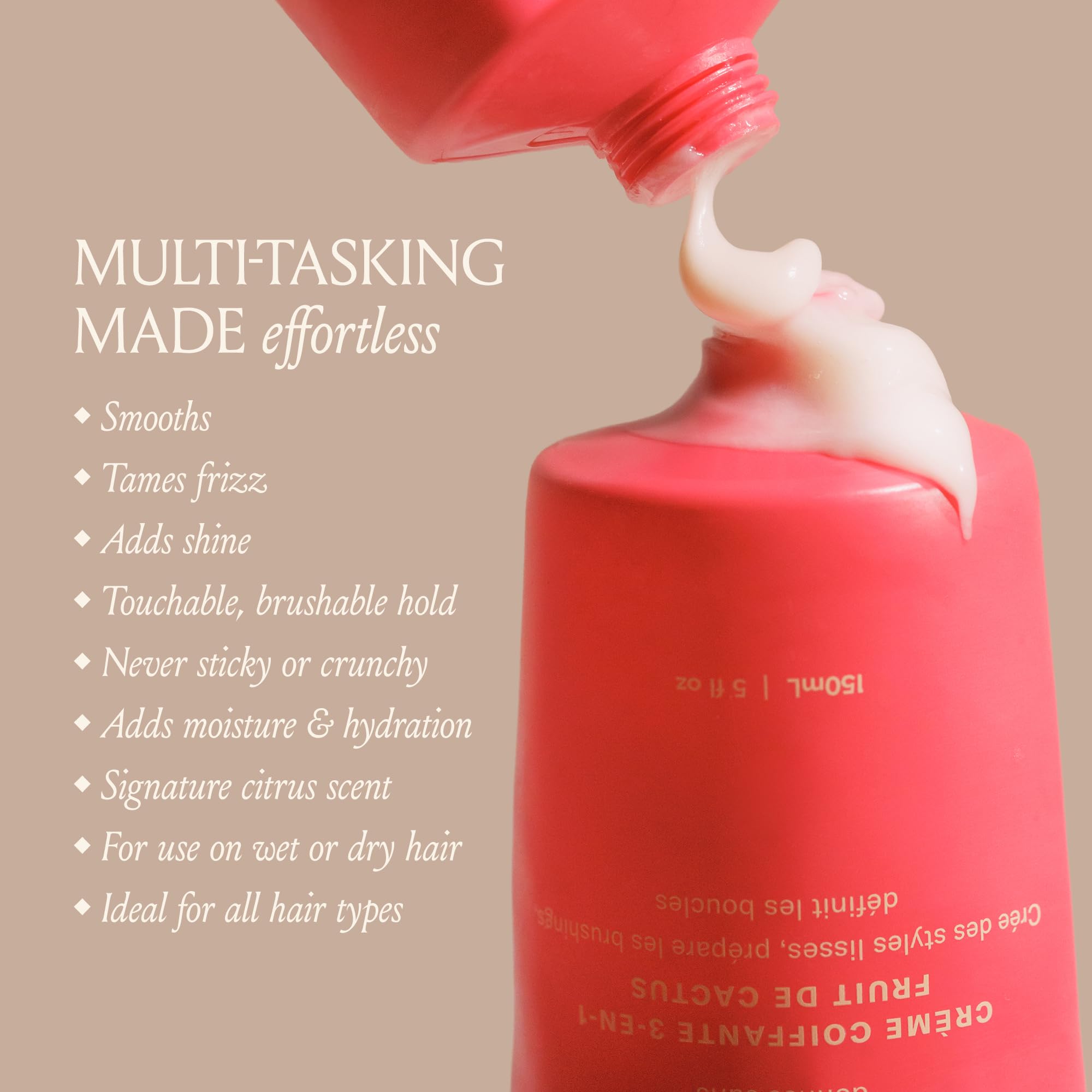 DAE cream on hand demonstrating easy spreadability and softening benefit