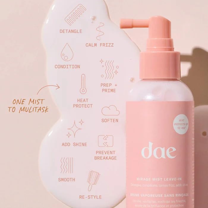 DAE bottle in hand for scale to show 5 oz travel-friendly size