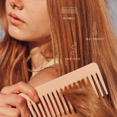 DAE applied to towel-dried hair before styling for improved manageability