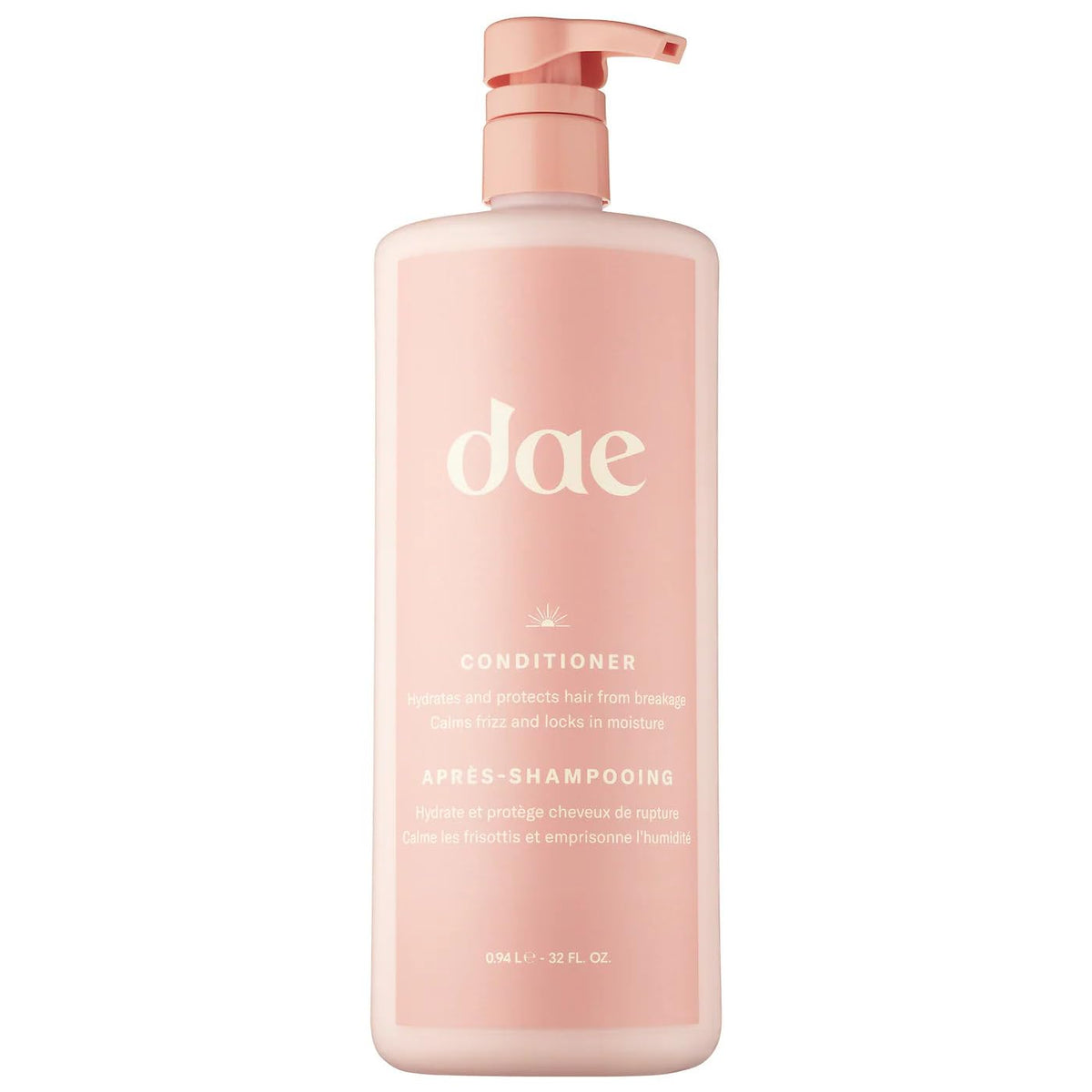 DAE front packaging showing 32 oz conditioner and brand clarity