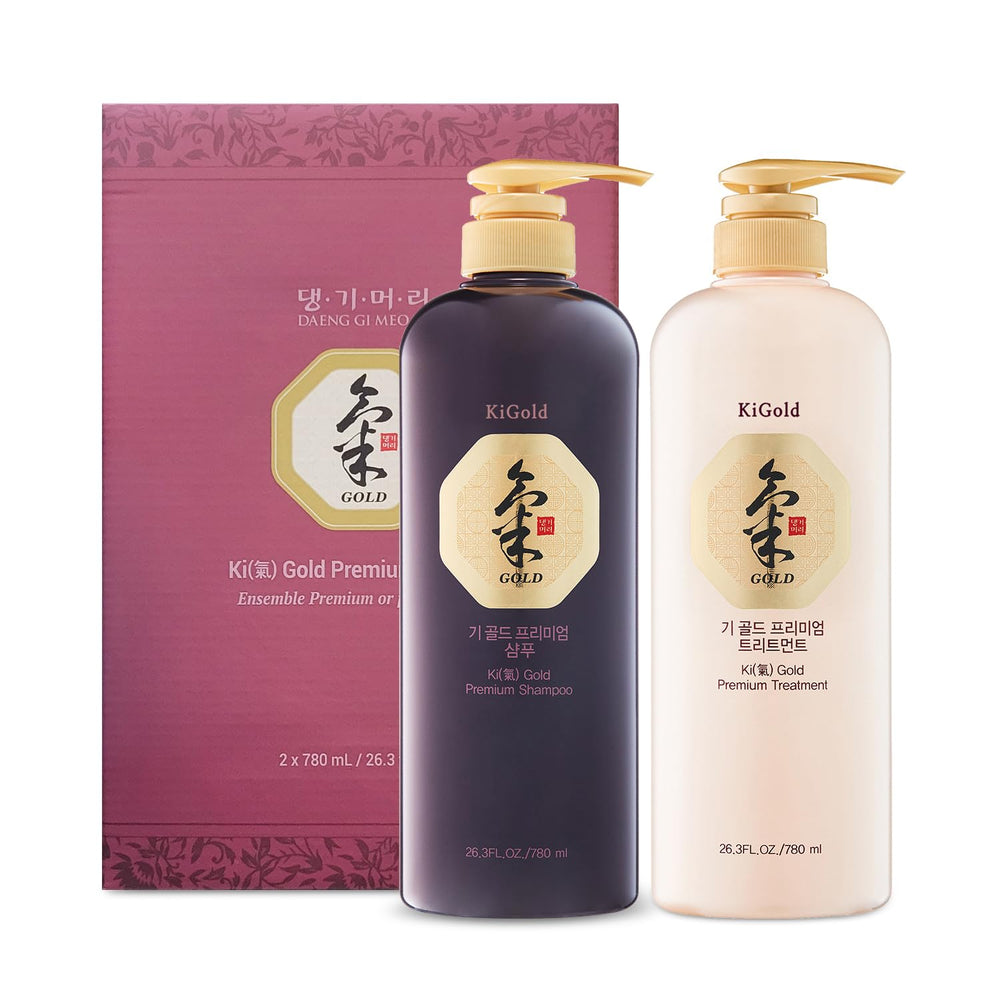 Daeng Gi Meo Ri front packaging showing product set and herbal branding benefits