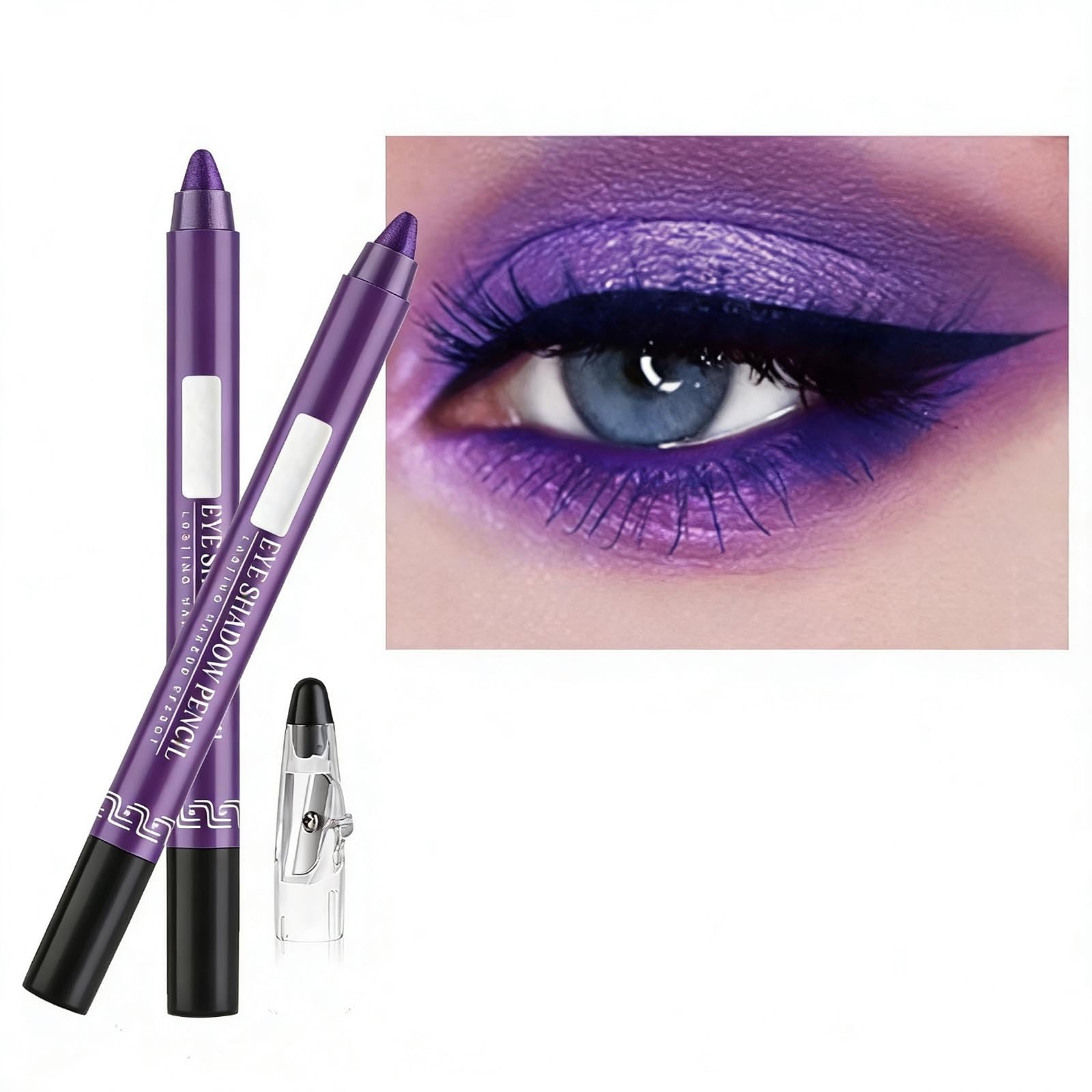 Daeuwiutr purple stick front packaging showing shade and portability benefit