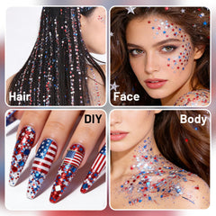 DAGEDA applied to collarbone showing luminous shimmer that complements party outfits
